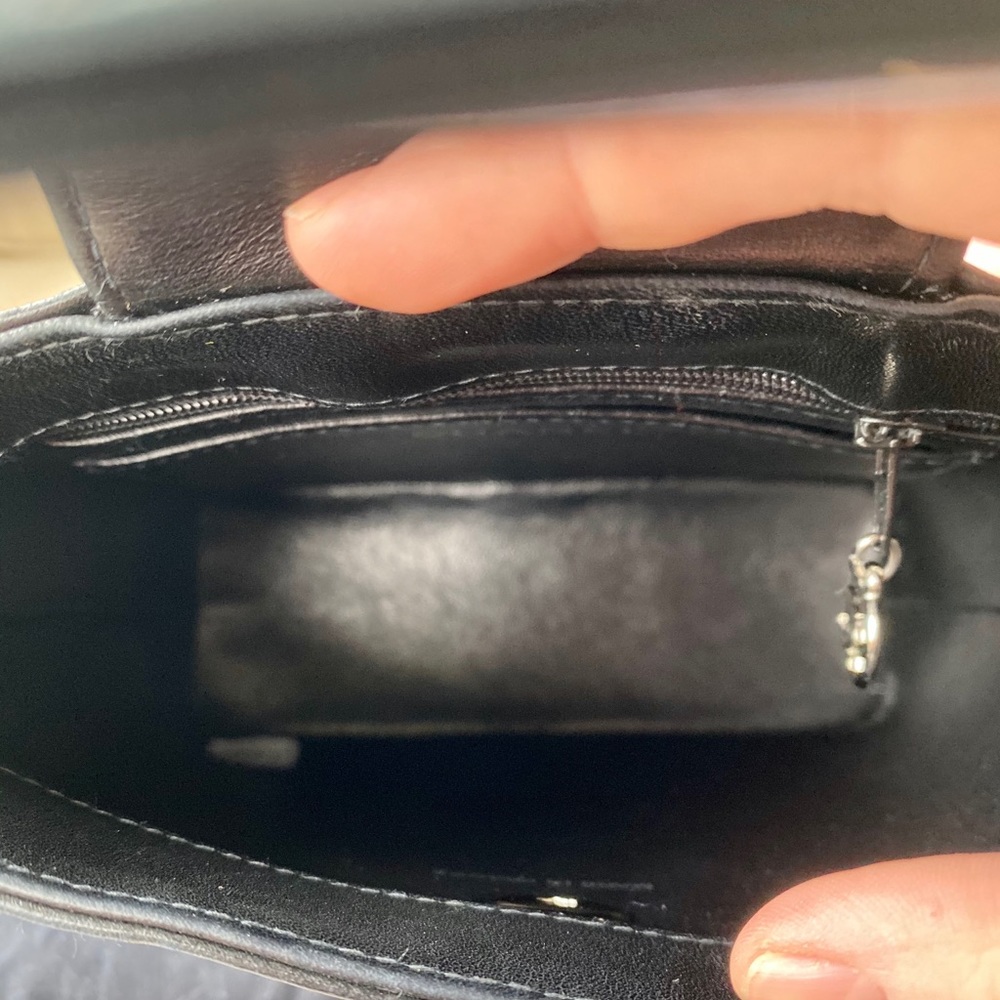 Chanel Mini Flap Bag Black Leather - Picture 6 of 9